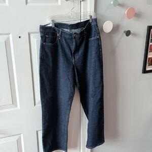 GAP Women's Dark Blue Flare Jeans